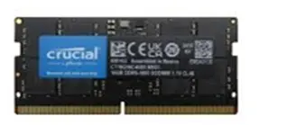 CRUCIAL MEMORIA RAM DDR4  SODIMM PC4-25600 8GB 3200MHZ  LAPTOP